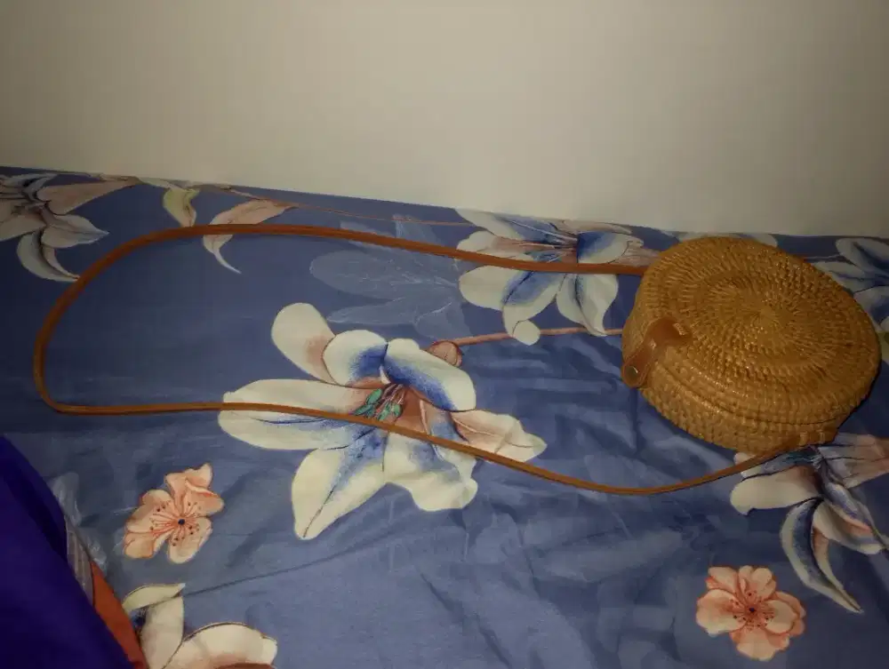 Tas Rotan Bali (Asli)