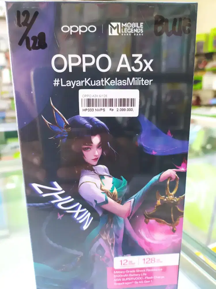 OPPO A3X RAM 6+6 ROM 128 NEW