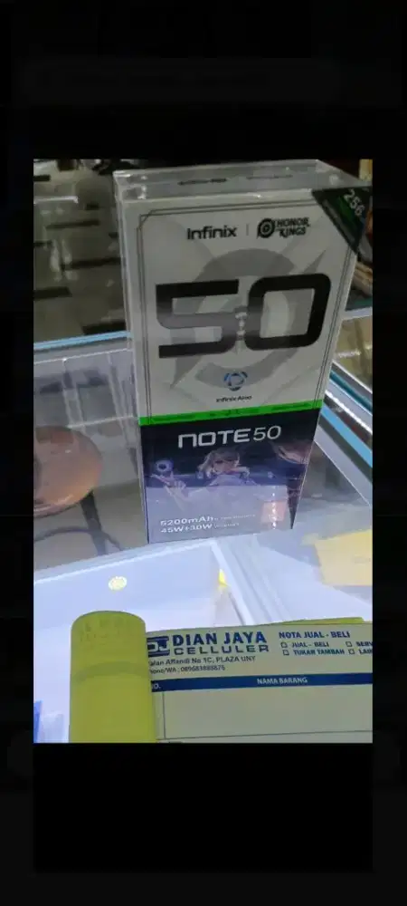 Infinix note 50 256gb ram 8gb pro 50S 50X 5G garansi resmi