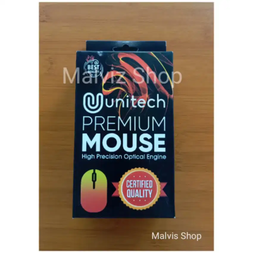 Unitech Premium Mouse Optical Wired USB