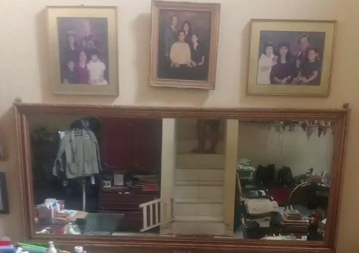 cermin dinding besar