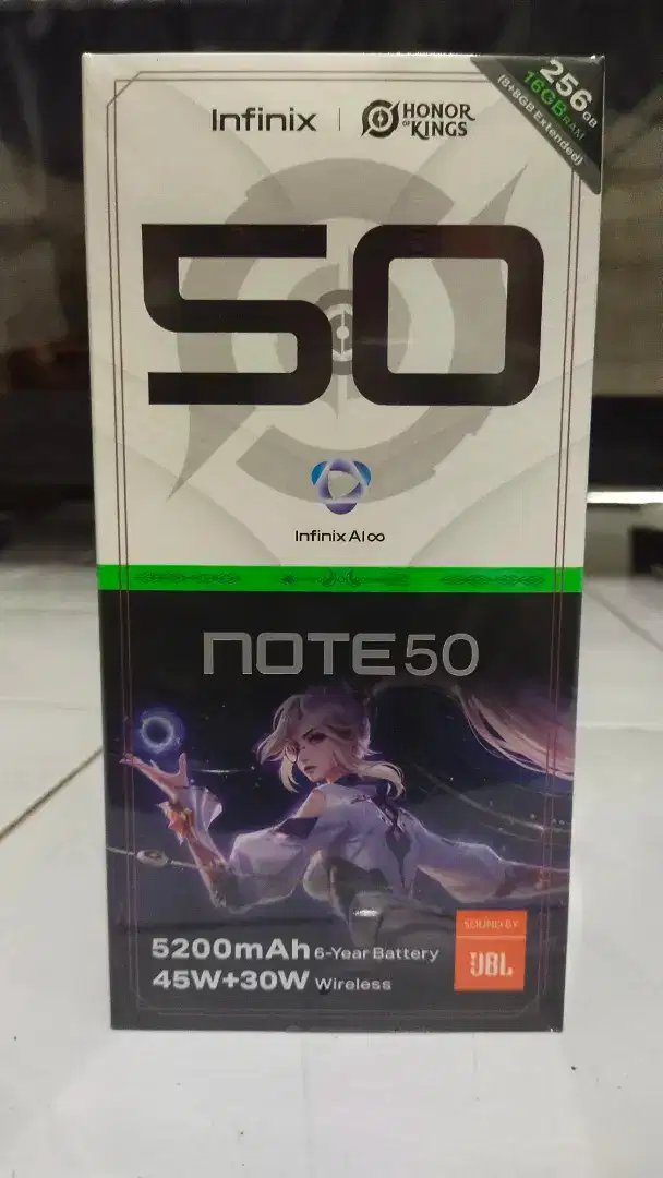 HP Baru Infinix Note 50 - Masih Segel & Bergaransi Resmi