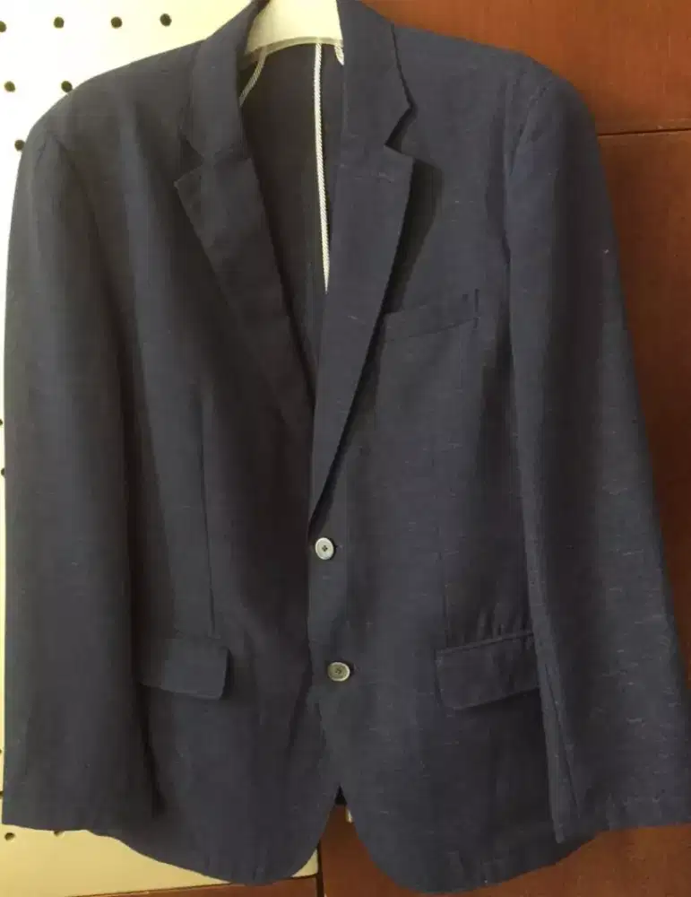 Jas Blazer Keren branded NAVY