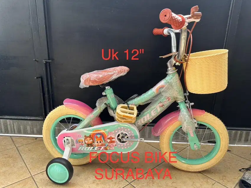 SEPEDA ANAK ANAK UKURAN 12 MURMER