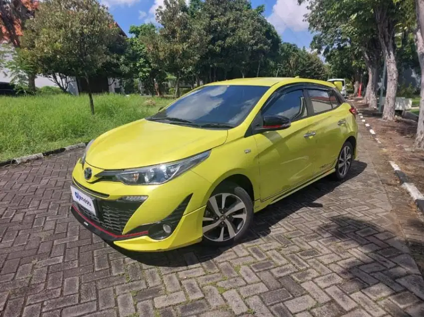 DP RENDAH Toyota Yaris 1.5 TRD Sportivo Bensin-AT 2020 KUNING NJ