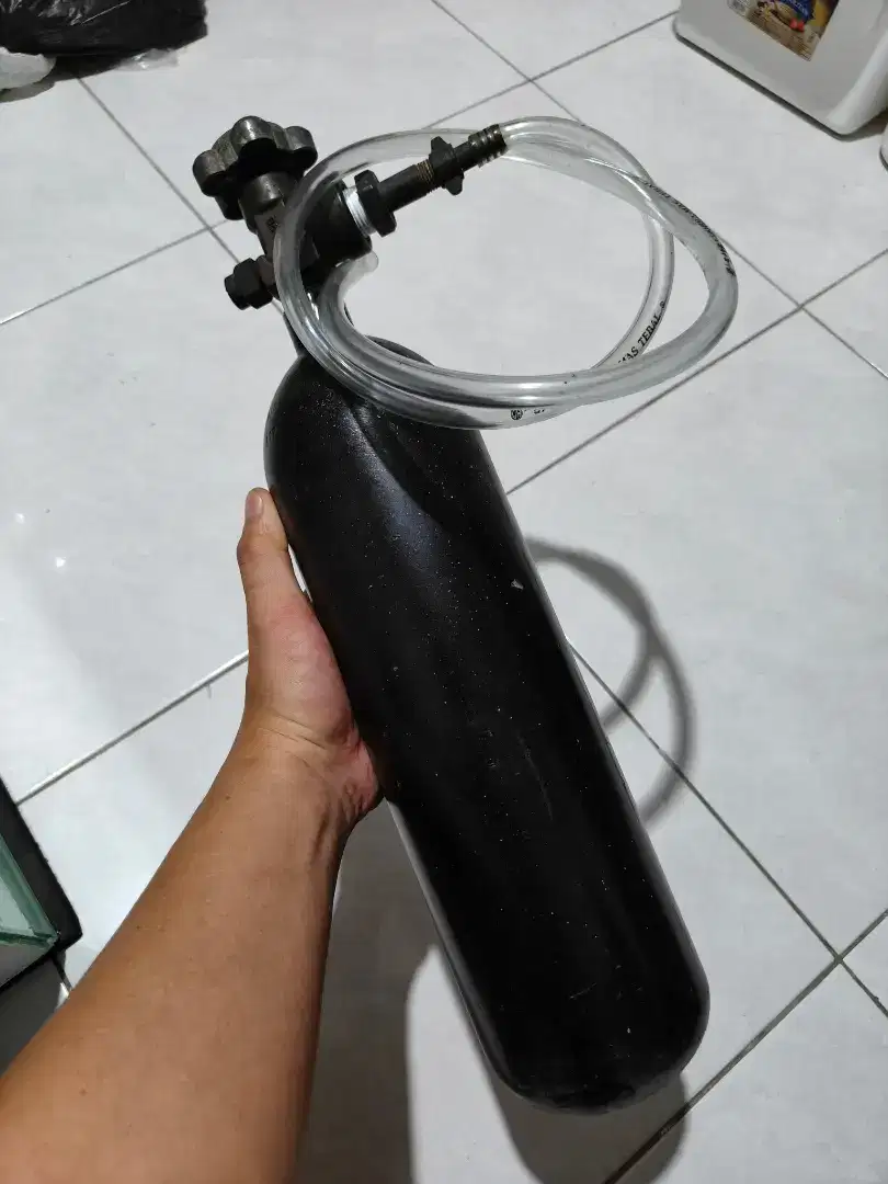 Tabung oksigen ikan Minimalis