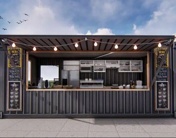 Cafe Container Kafe kontainer portable