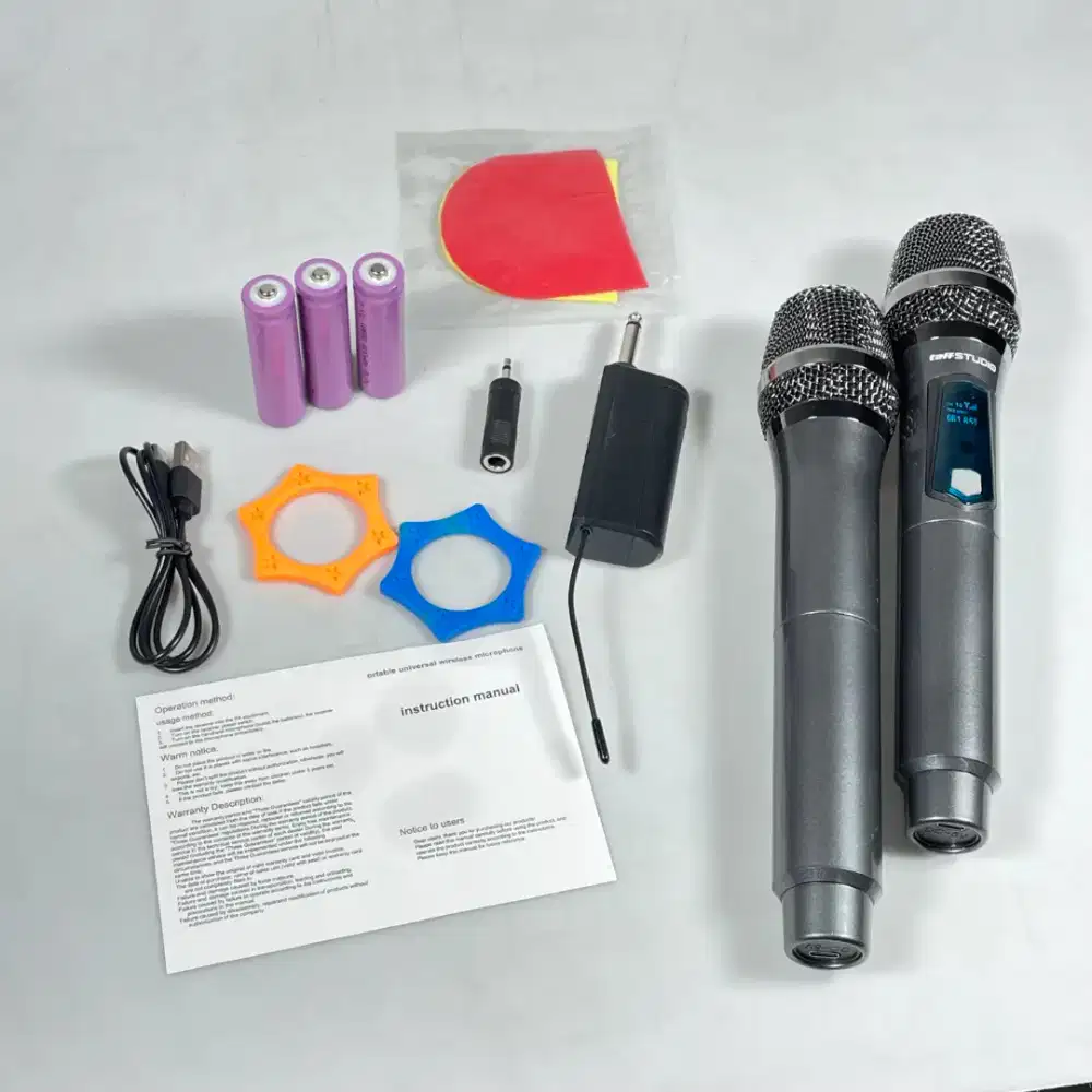 Mic wireless karaoke recharger