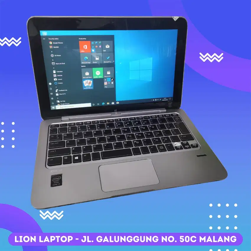 RAM 8GB SSD 256GB Touchscreen HP Elite X2 1011 G1 Tablet [05|06]