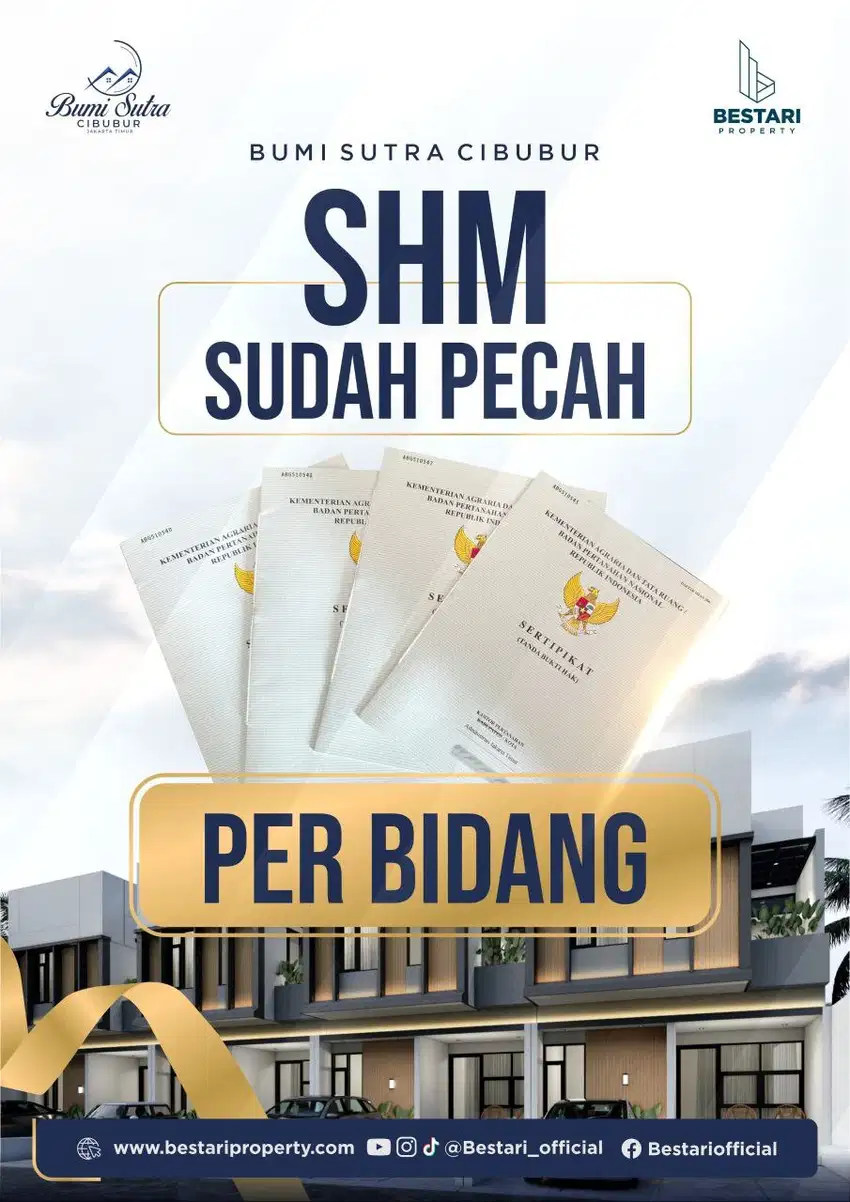 Rumah mewah kpr developer di cibubur jaktim