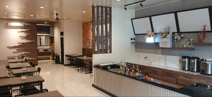 Disewakan tempat usaha F&B berkonsep coffee shop / kopitiam di Tajur.