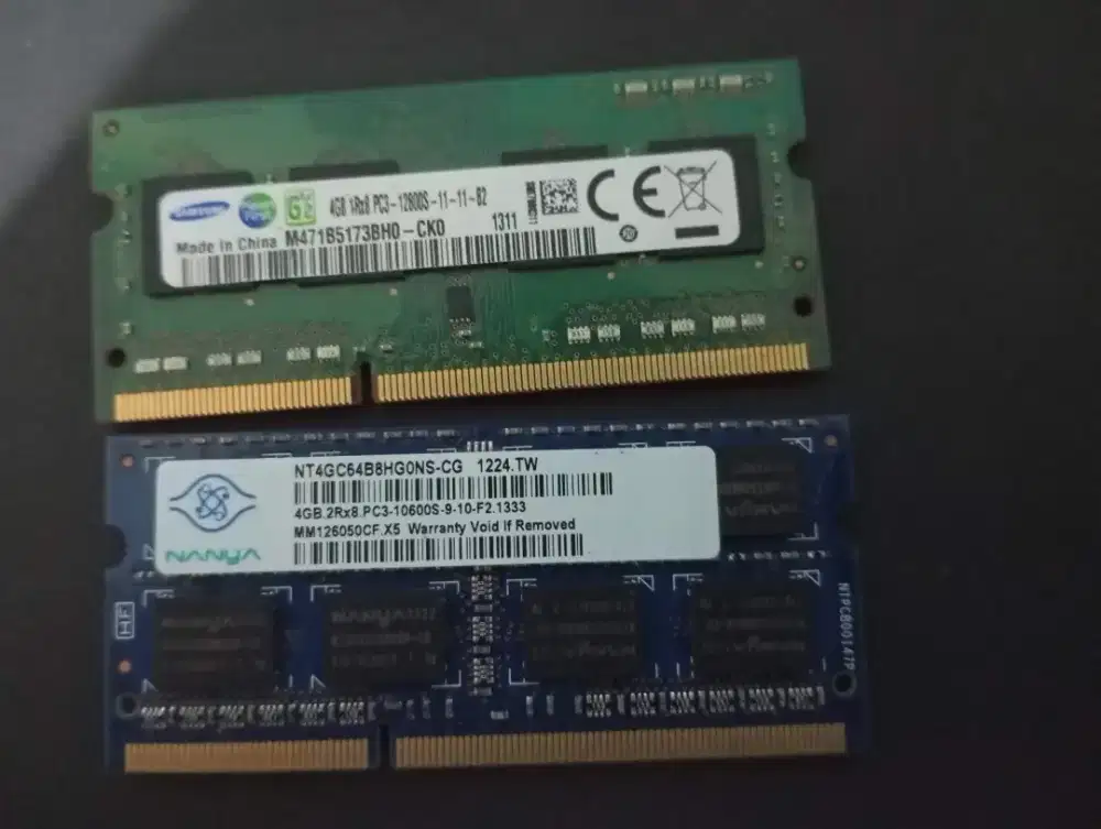 Ram Laptop 2x4Gb