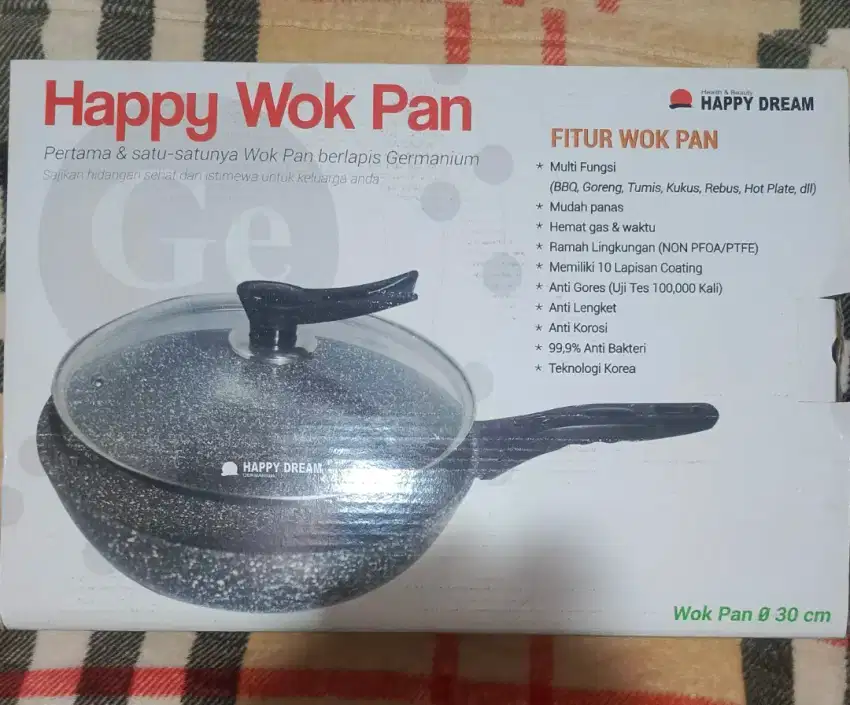 WOK PAN GERMANIUM KESEHATAN by HAPPY DREAM