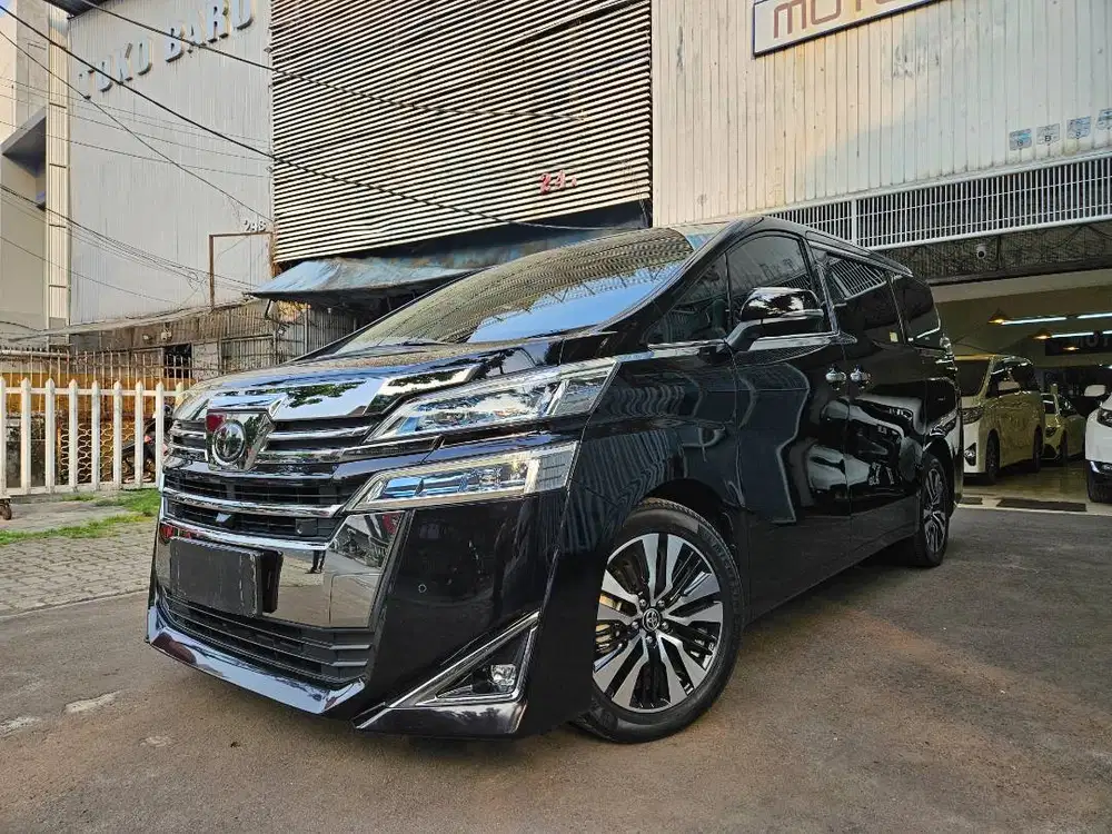 Full ori Toyota Vellfire 2.5 G TSS atpm 2021 nik 2020 hitam ungu antik