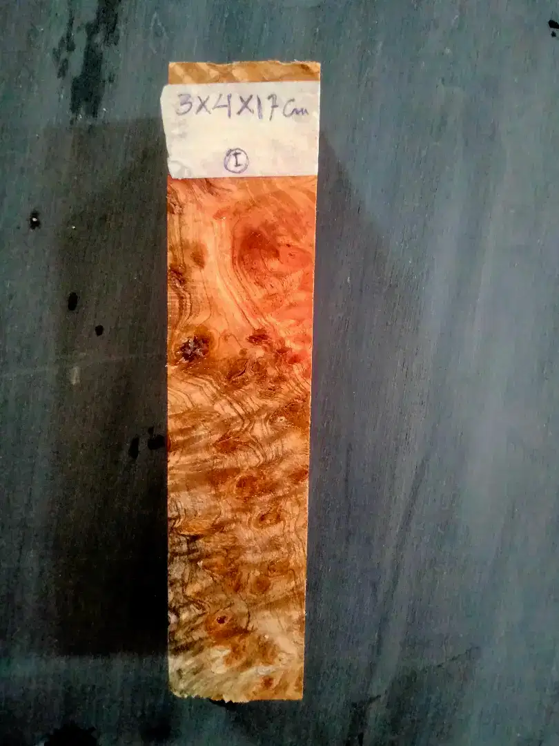 Bahan handicraft kayu amboyna burl exotic