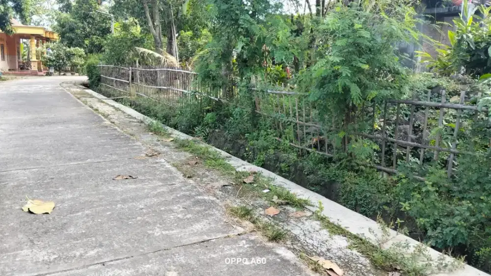 Jual tanah jejer waduk cengklik luas 260mtr harga 1,3jt/mtr nego