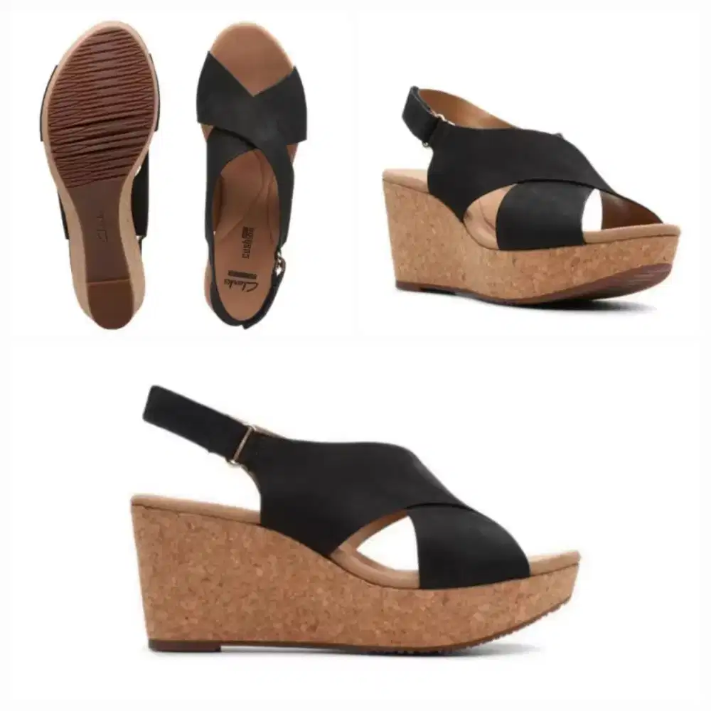 New Sepatu Heels Clarks