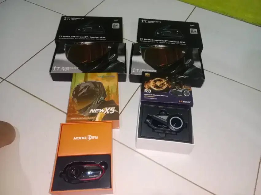 Intercom it r10, re touch new x5, freedcorn r3