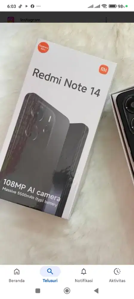 saya cari note 14 , kalau pian jual kbri