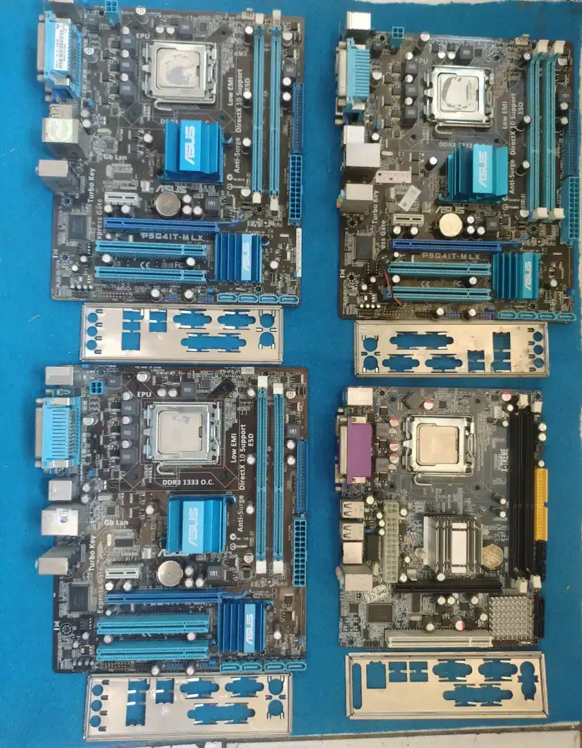Motherboard mainboard g41 ddr3 normal tested bisa cod bayar ditempat