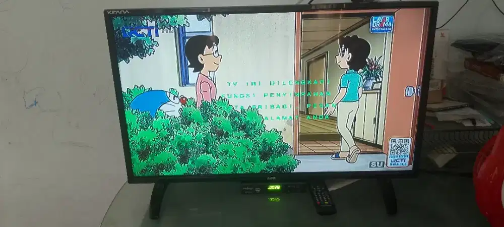 TV Jepang Merk Akari 32 inch dan STB Baru Merk Advance