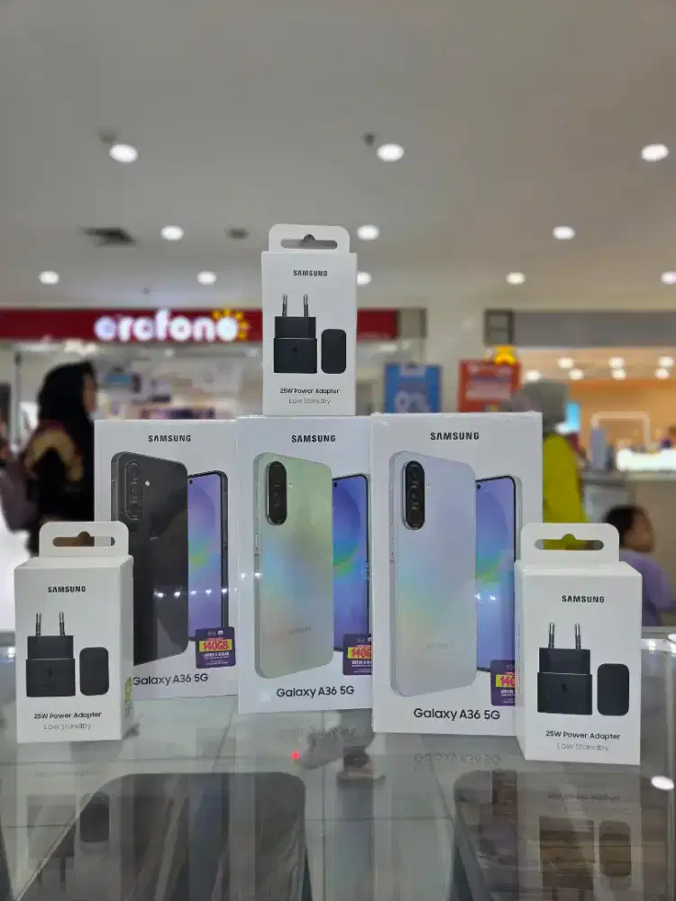 NEW SAMSUNG GALAXY A36 5G 8+8/256GB + FRER ADAPTER ORI 25W + ANTIGORES