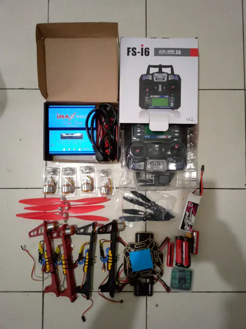 Drone F450 Remote Flysky FSi6
