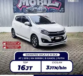 [ BERGARANSI 5TH ] KM ANTIK AYLA R DELUXE MATIC 2018 (HOBIMOBIL)