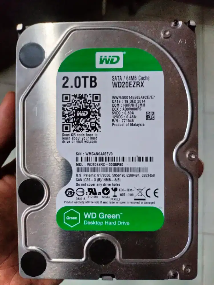 HDD sata WD 2GB + 58 Game
