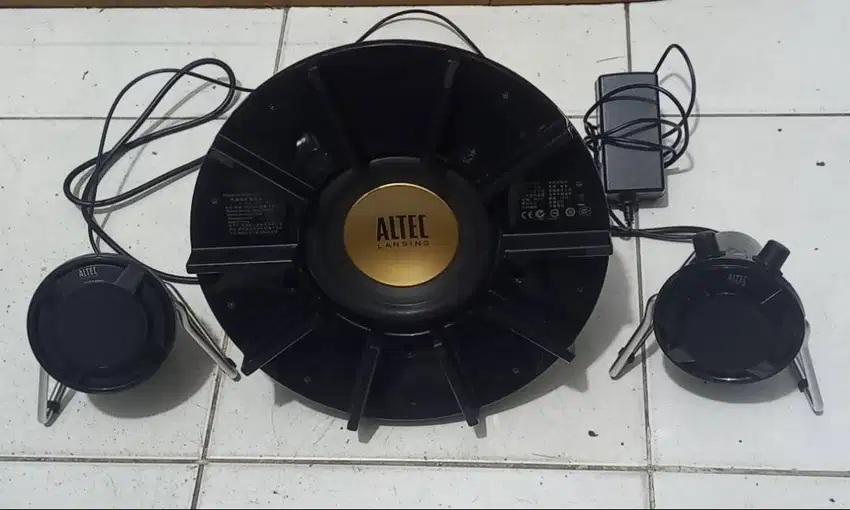 Speaker Aktif Altec Lansing FX-3021,buat HP/PC/Laptop/TV,normal,NET.