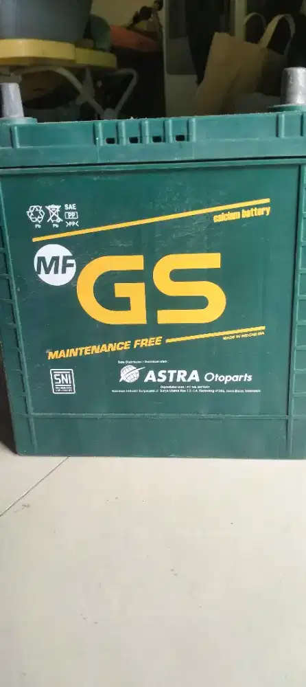 Aki mobil GS Mobilio dan jenis mobil lainnya  model kering