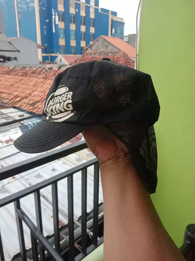 Topi Caping Burger king jaring