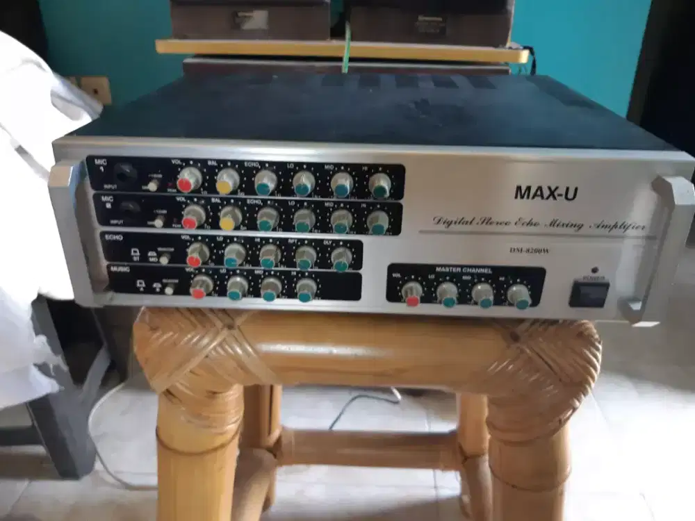 Amplifier Mixing bonus Speaker Buat Karaoke