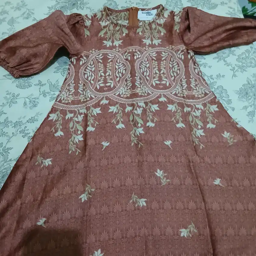 Baju gamis geulis kids anak 1-2 tahun