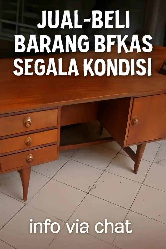 Jual-Beli Barang Bekas Segala Kondisi, Kami Siap Tampung!