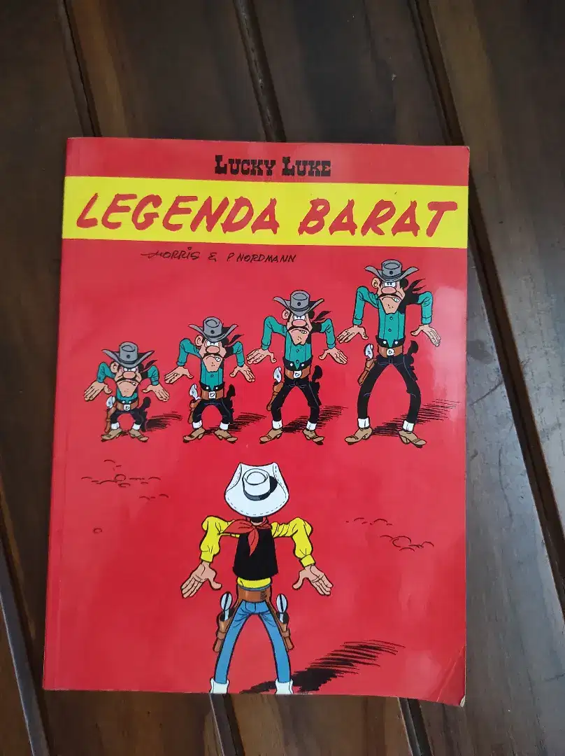 Buku komik lawas lucky luke