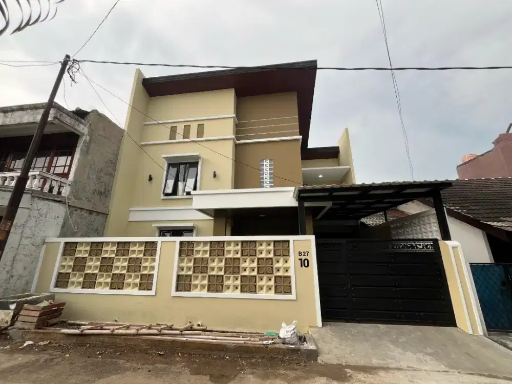 Jual rumah baru(bisa dikontrakkan), lokasi Pamulang Permai 1