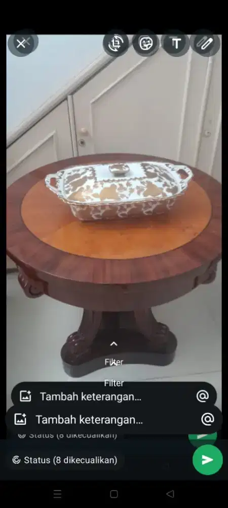 Meja Bulat by Magna Furniture