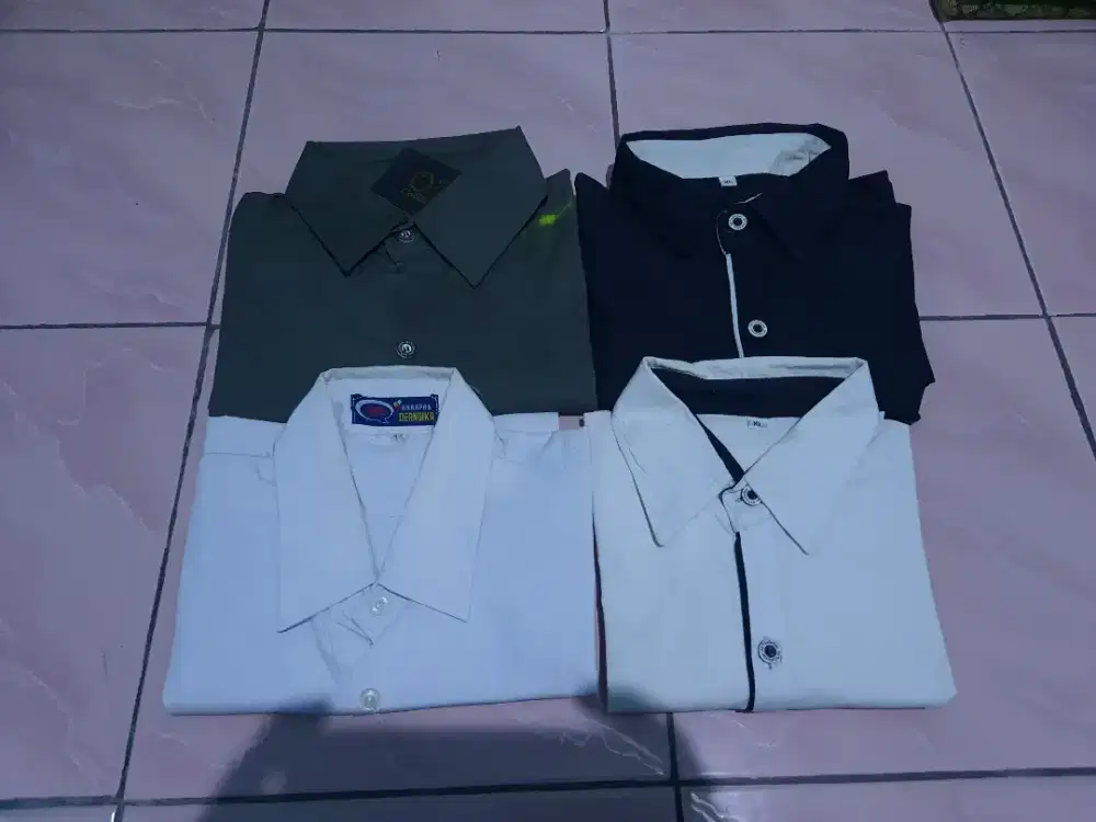 Baju Kemeja Hitam Dan Putih