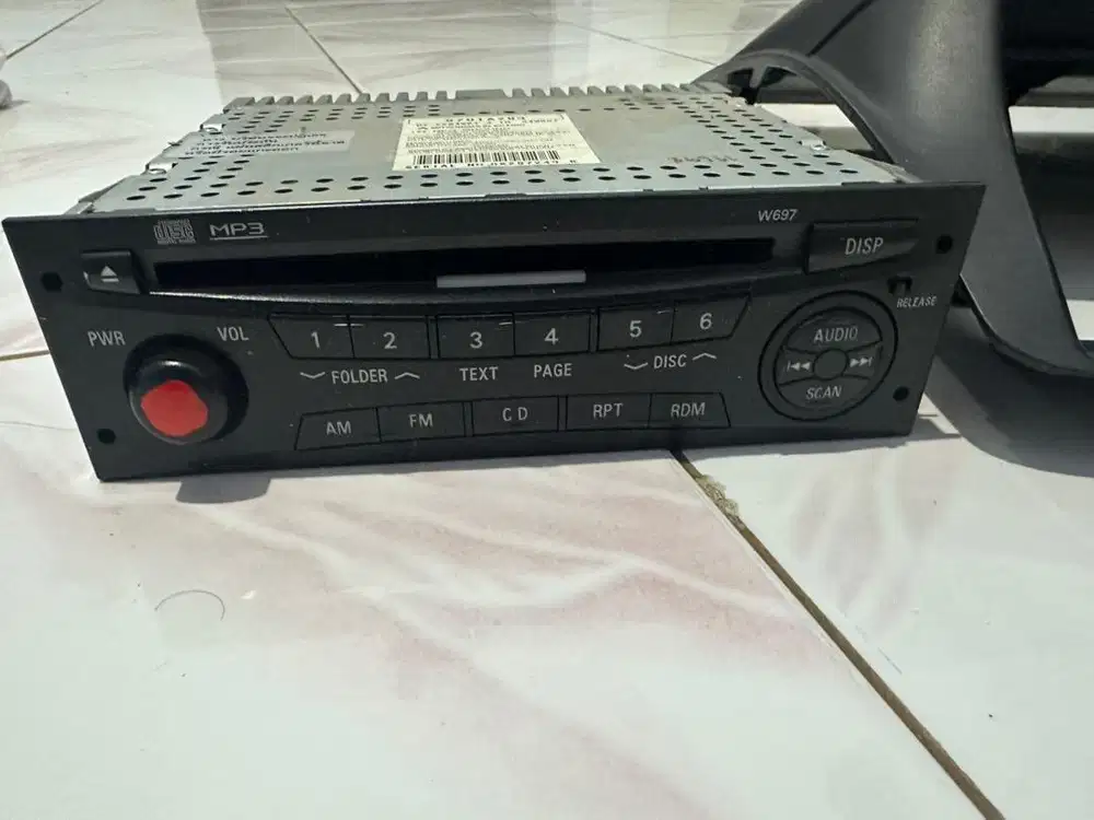 Head Unit Pajero Sport 2010 + Frame