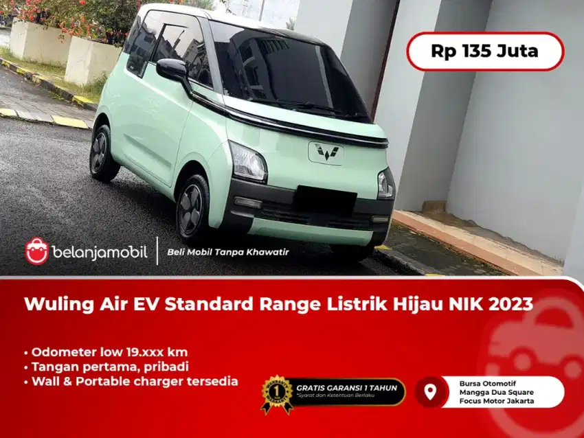 [ TANGAN PERTAMA ] Wuling Air EV Standard Range Listrik 2023/2024
