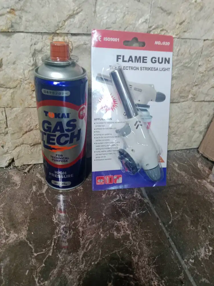 Flame gun bbq gas torch blow torch bakar hewan qurban