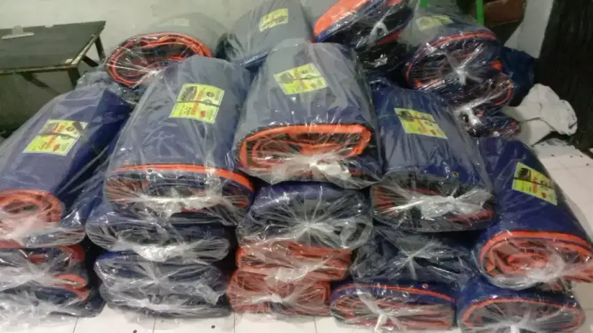 Jual terpal grosiran murah lembaran terpal kolam kotak