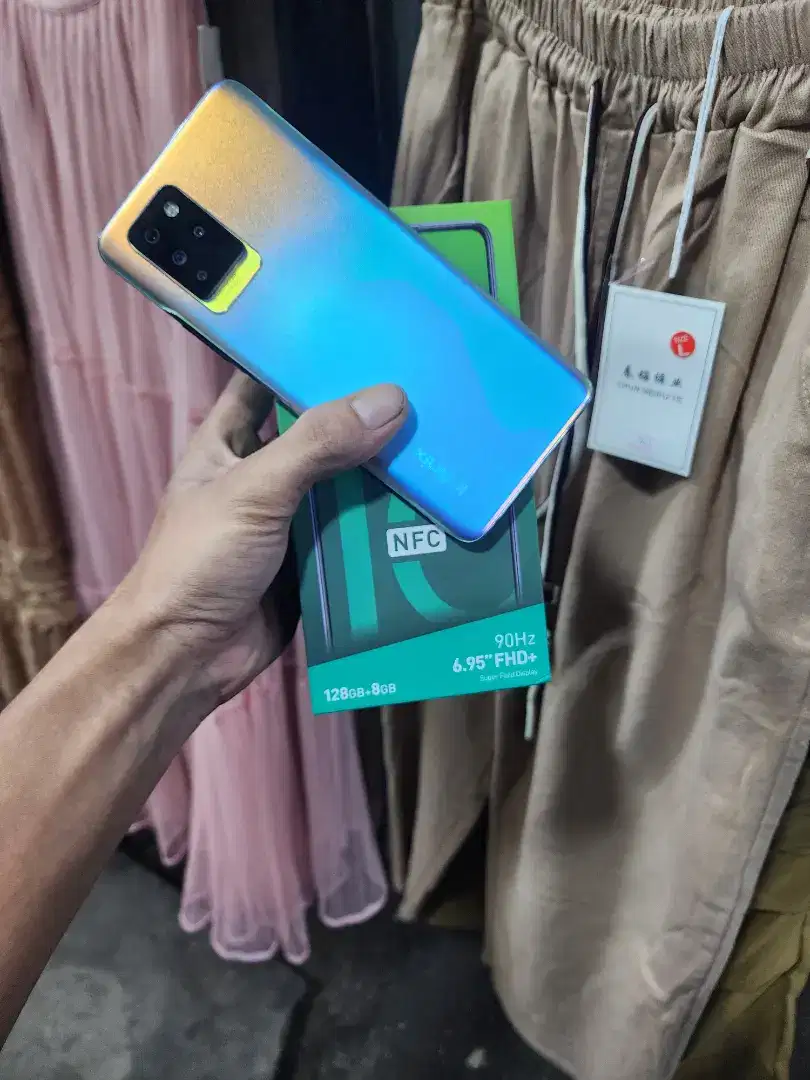 Infinix Note10 Pro Fullset Ram8/128 Suport Nfc