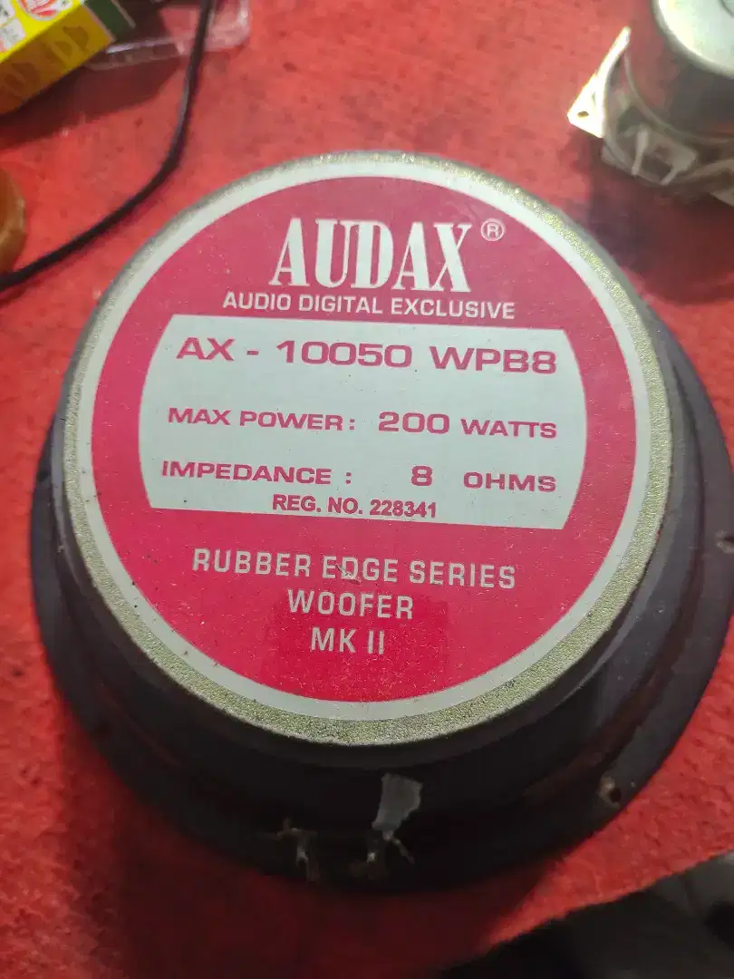 Speaker AUDAX 10 inch , Type AX-10050 WPB8
