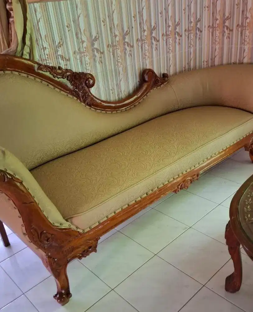 Kursi Sofa Ukir Kayu Jati Jepara Minimalis