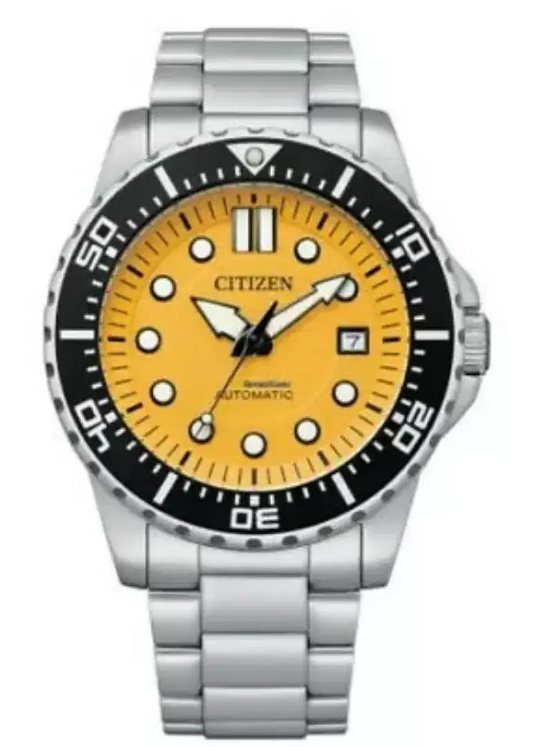 Citizen mechanical NJ0170-83Z yellow dial