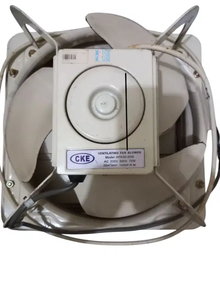 VENTILATING FAN BLOWER

Model: APK30-6db Merk CKE