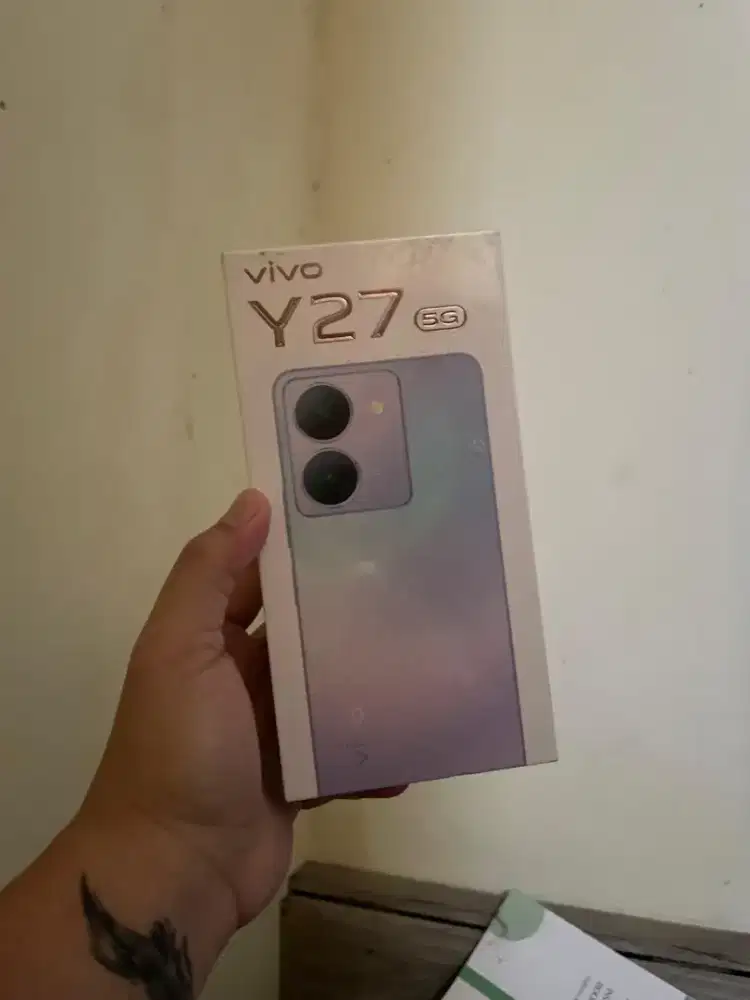 Vivo Y27 5G 6/128gb Baru segel garansi resmi murah