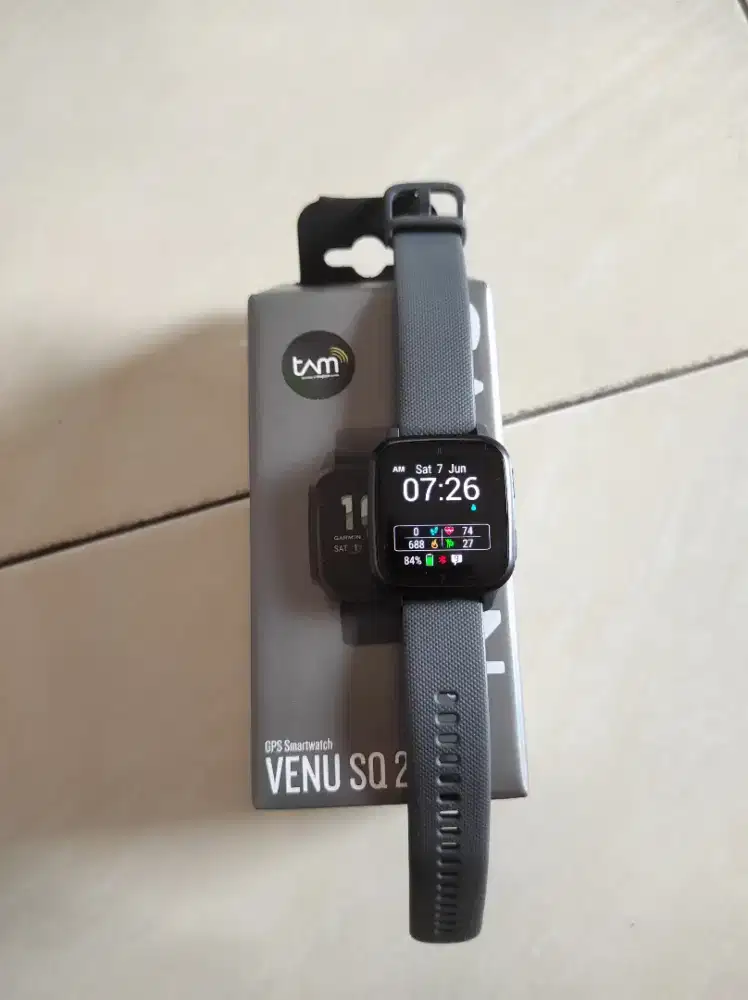 Garmin Venu SQ 2 like new no minus dijamin